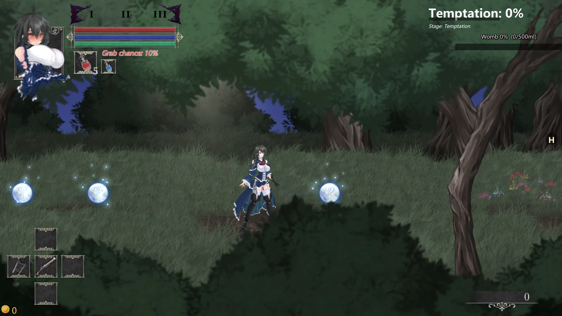 魔女复仇之夜“地狱之门：堕入黑暗”1.2.6汉化版【PC+安卓模拟器+横版动作ACT/战败H+全CG存档】/【3.06G】