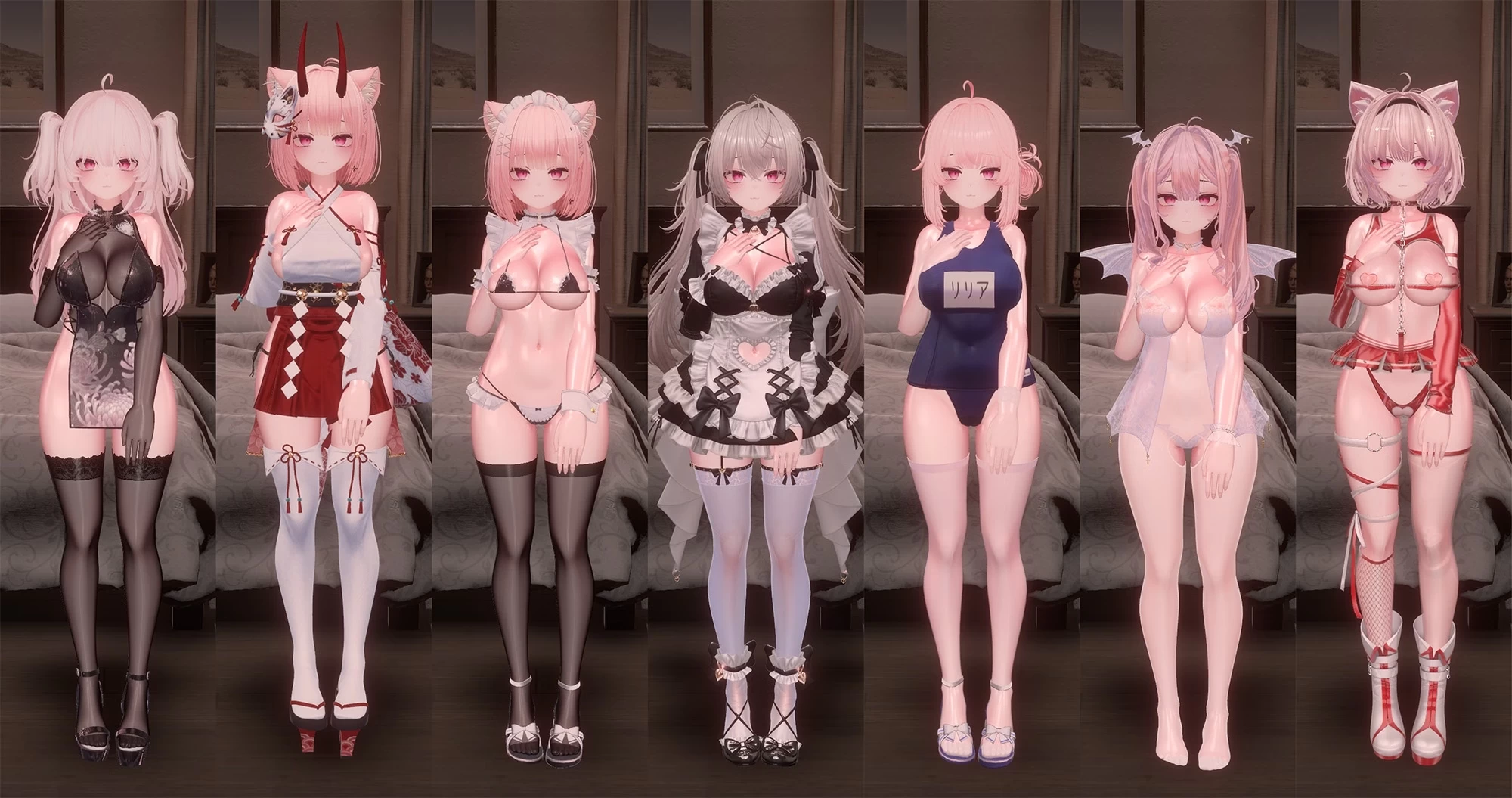 见习魅魔莉莉娅1.1官中步兵版【PC+安卓模拟器+3D互动SLG/去码版+全收集存档】/Novice Succubus Lillia【解压后12.7G】
