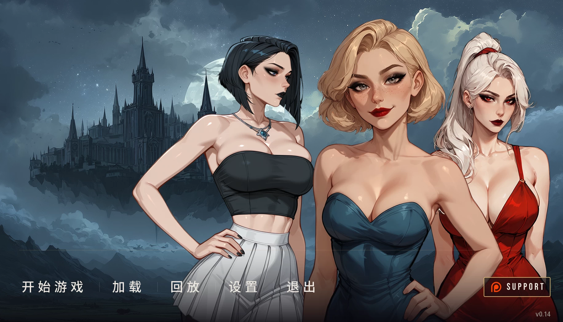 神秘学院0.14外挂精翻汉化版【PC+安卓模拟器+欧美漫画风SLG/精品沙盒】/College of Mysteria【3.4G】