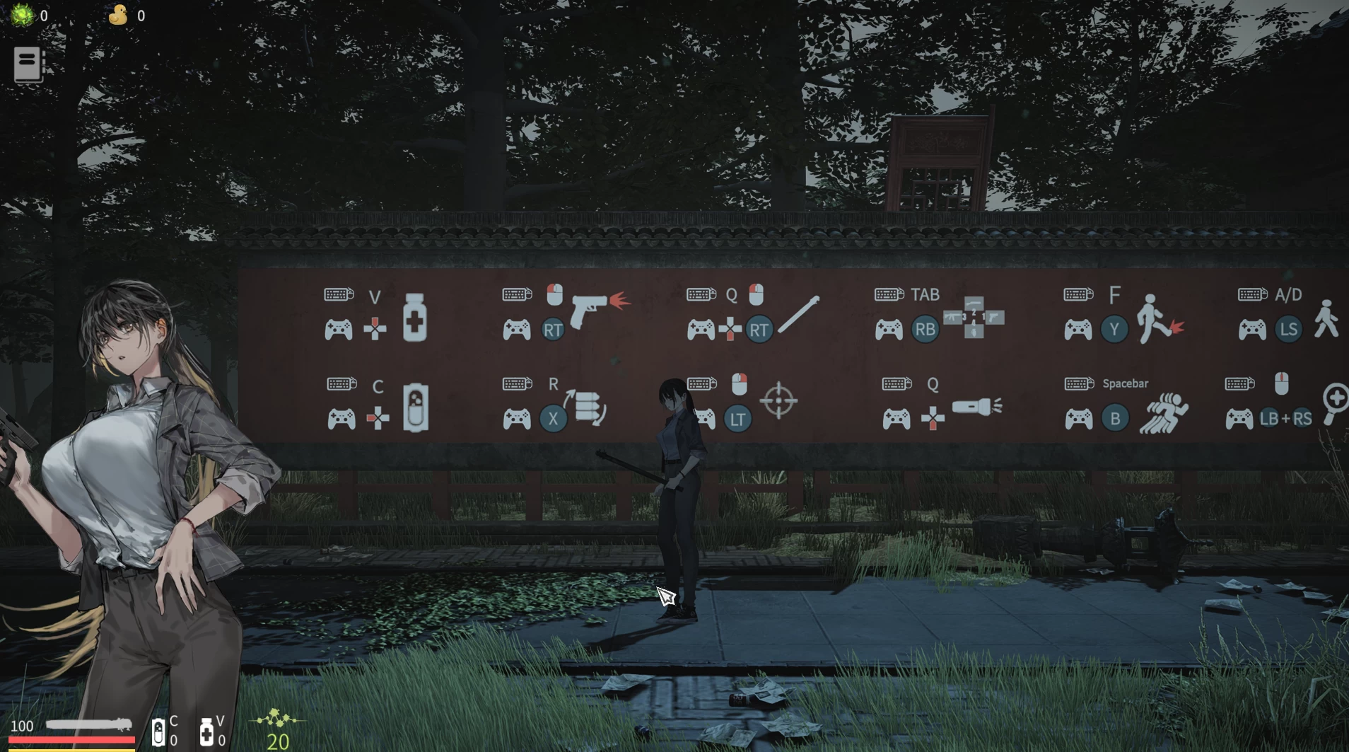 最后的气息1.0官中步兵版【PC+安卓模拟器+横版动作ACT/僵尸/异种/战败H】/Last Breath【900M】
