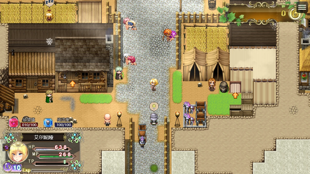 奴隶公主艾尔妮娅1.0官中步兵版【PC+安卓模拟器+日系RPG/NTR】/Slave Princess Elnea【2.71G】