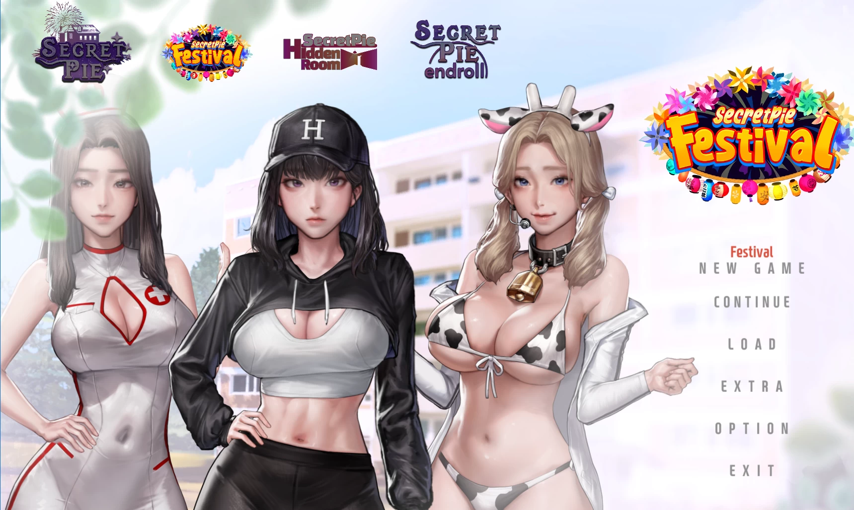 秘密派1.7.1官中步兵版+全DLC【PC+安卓模拟器+日系精品SLG+全CG存档】/Secret Pie【1.96G】