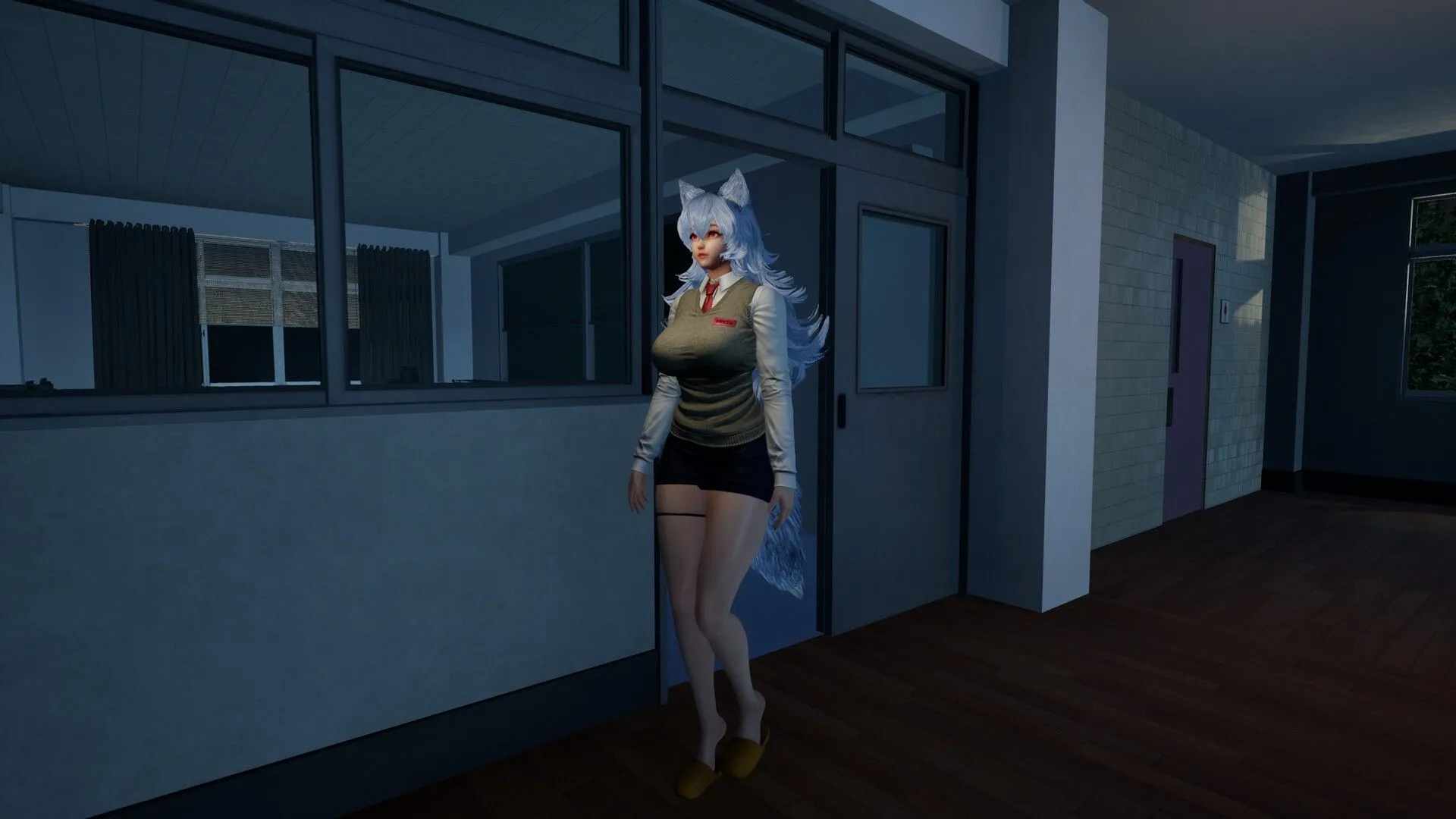 【3D互动/官中/全动态/PC】狼伴侣 Wolf Mate Ver1.0.5 官方中文版【2.62G】