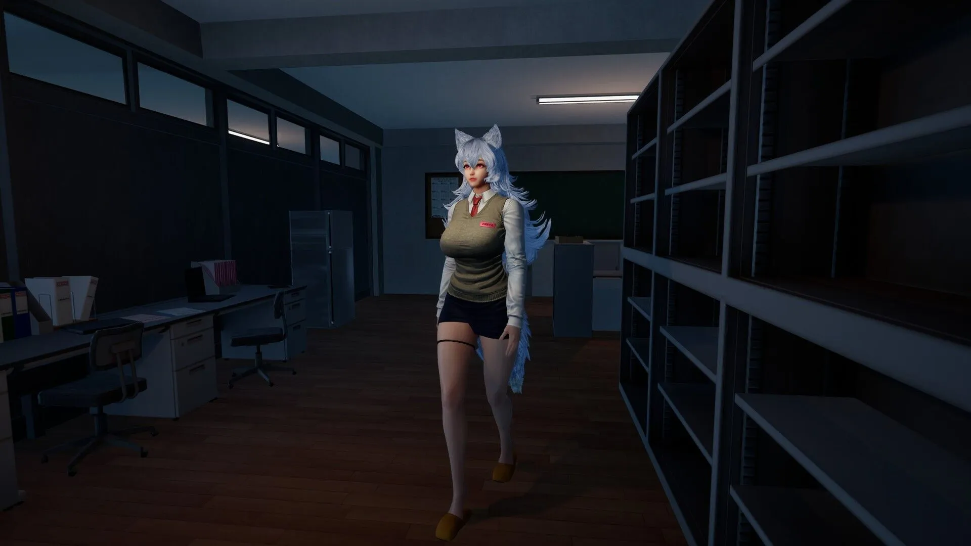 【3D互动/官中/全动态/PC】狼伴侣 Wolf Mate Ver1.0.5 官方中文版【2.62G】