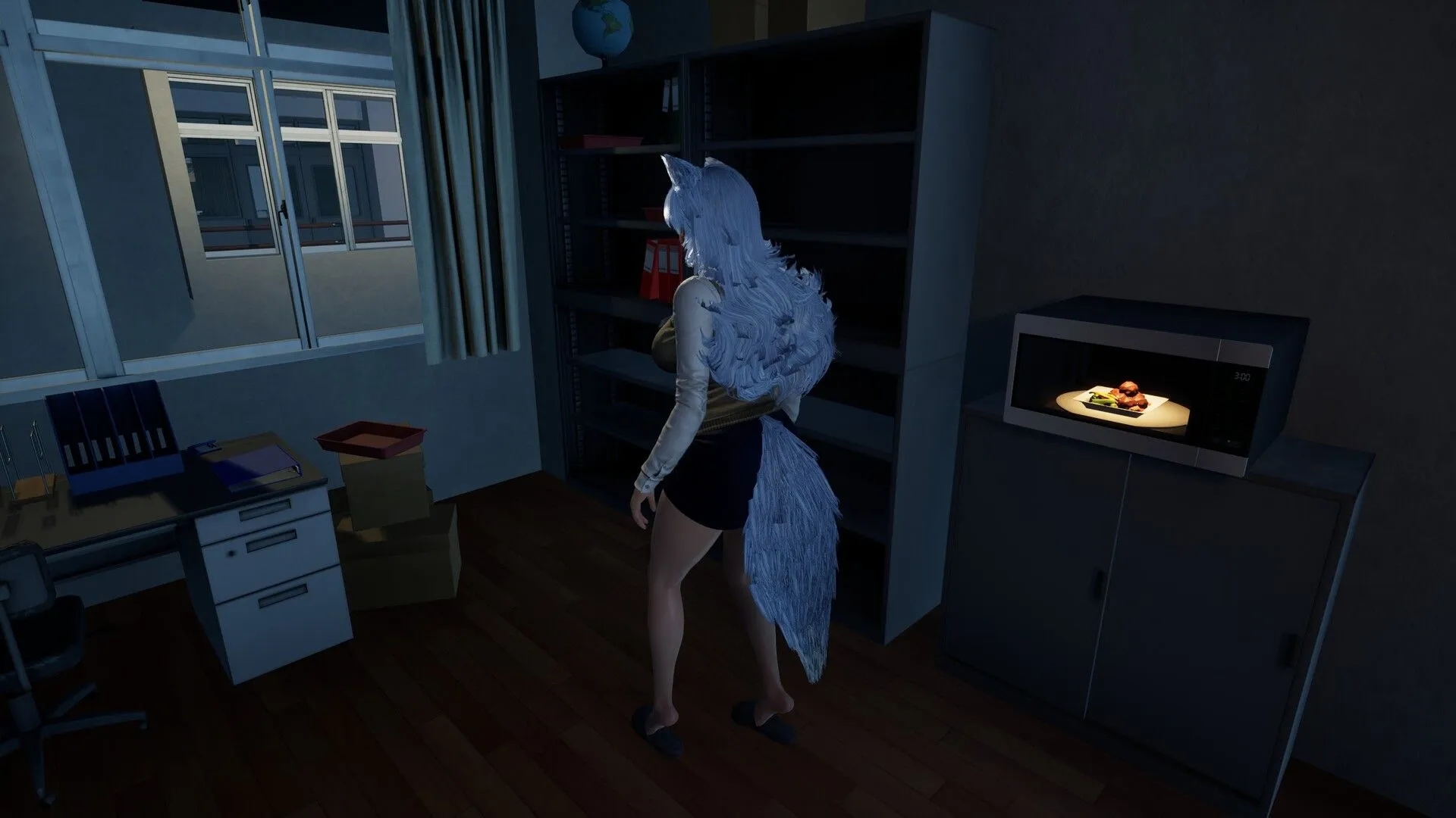 【3D互动/官中/全动态/PC】狼伴侣 Wolf Mate Ver1.0.5 官方中文版【2.62G】