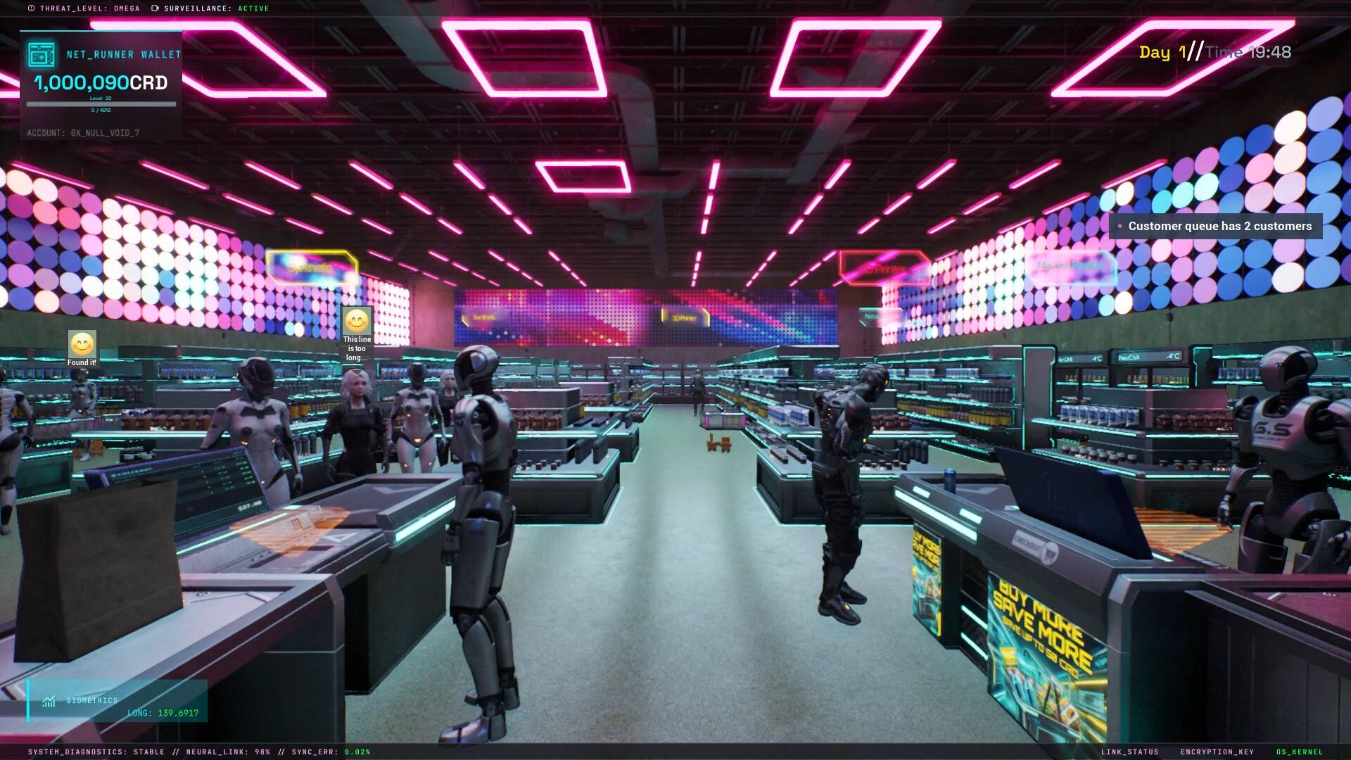 赛博朋克商店模拟器/Cyberpunk Store Simulator